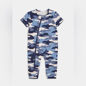 NEW Miles The Label infant boy Camo playsuit - 3months
